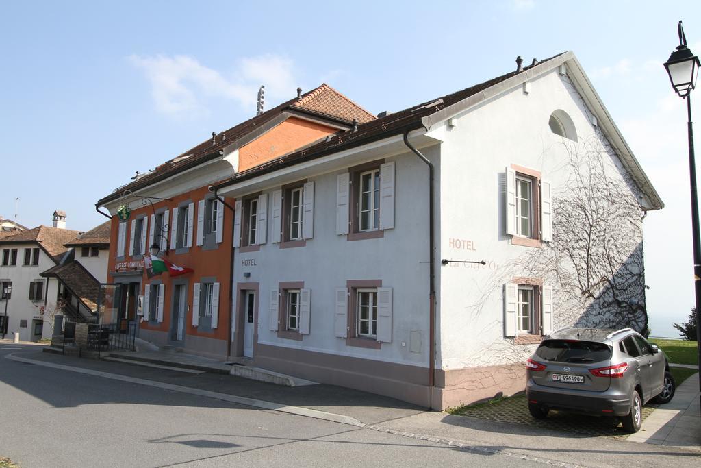 La Clef D'Or Auberge Communale Bursinel Exterior foto